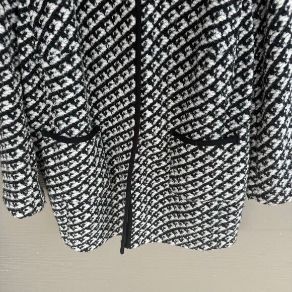 Talbots wool blend snap front jacket - Picture 3 of 5